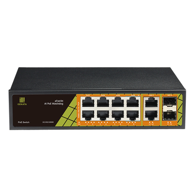 12口全千兆PoE交换机