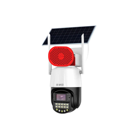 【GNT-AOV7466-TG4 】桢田AOV-太阳能微功耗双光警戒4G球机/4.2寸/4MP/4mm/对讲