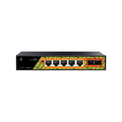 【GNT-ES07GDS-P】2光5电全千兆POE交换机(2F+1G+1GP6+3GP/60W)