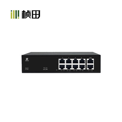 【GNT-9828-4】桢田10口百兆24V POE交换机