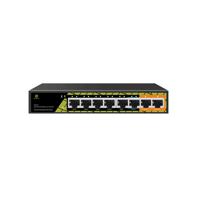 【GNT-DS108UD-P6】8口千兆二层云管网视互联PoE交换机(5EP+EP6+2G/65W)