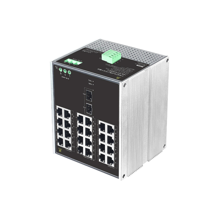 【GNT-IG1226GF-AC】工业级2光24电全千兆交换机AC+DC三冗余/2.5U