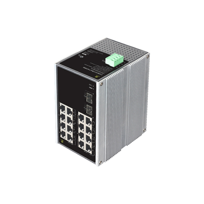 【GNT-IG1218GF-AC】工业级2光16电全千兆交换机AC+DC三冗余/2U